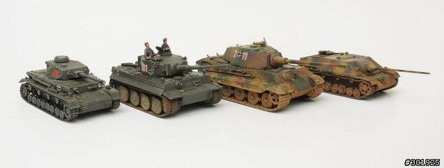 [分享] 一次做兩台:1/72 King Tiger & Jagdpanzer
