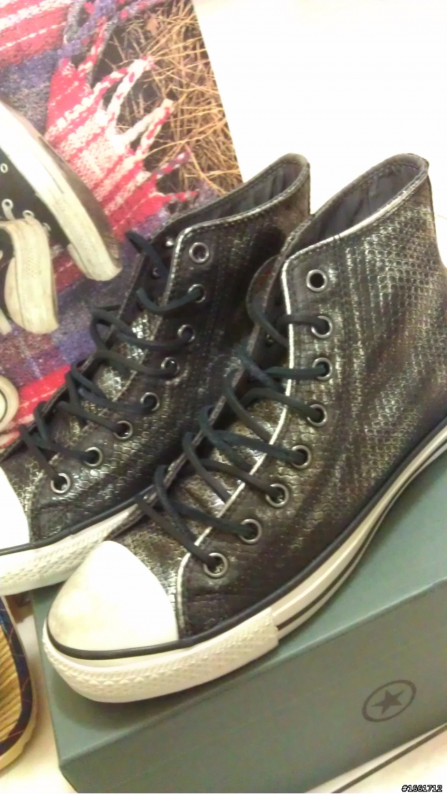 [開箱] Converse John Varvatos 蛇紋皮革