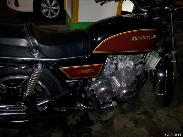 爸爸的情人節禮物--HONDA CB650！