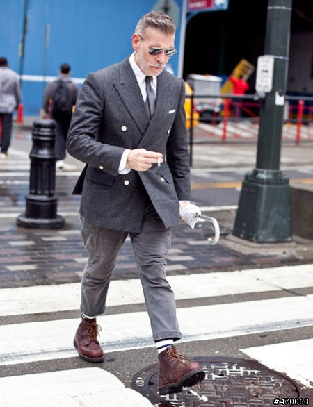 [分享]最會穿衣的爺爺"Nick wooster"