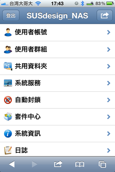 蘋果禁衛軍-群暉科技 Synology DS212j - iPhone 以及 iPad 的行動多媒體應用。