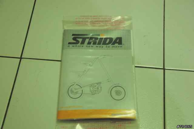 陪我一起流浪的STRiDA LT (拉絲銀)