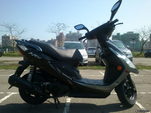 [開箱]SUZUKI黑灰NEX 125