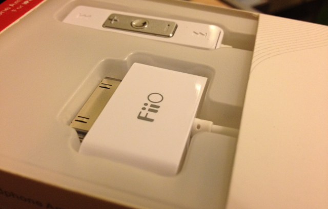 FiiO E1 "IPhone / IPad / IPod" 專用 線控耳擴