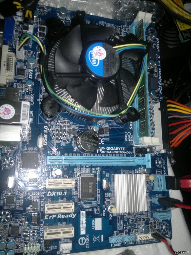 技嘉 H61MA-D2V 中低階主機板 解析(開箱)