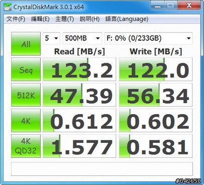網路傳輸測試  測試一：測試基準