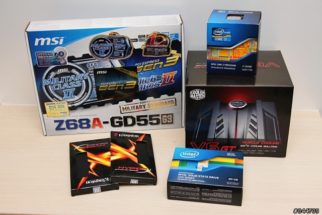 跑圖新火力 Intel Core i7 2600K + msi Z68A-GD55