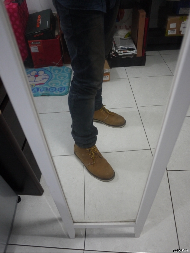 [開箱]__每個男人心中可能會有的一雙timberland __(新增搭配牛仔褲實穿照)