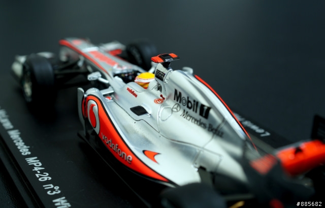 銀箭的奮力一擊 Mclaren MP4/26 小黑中國站勝利