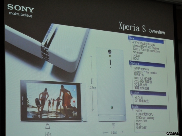 你預購SONY  Xperia S了沒?