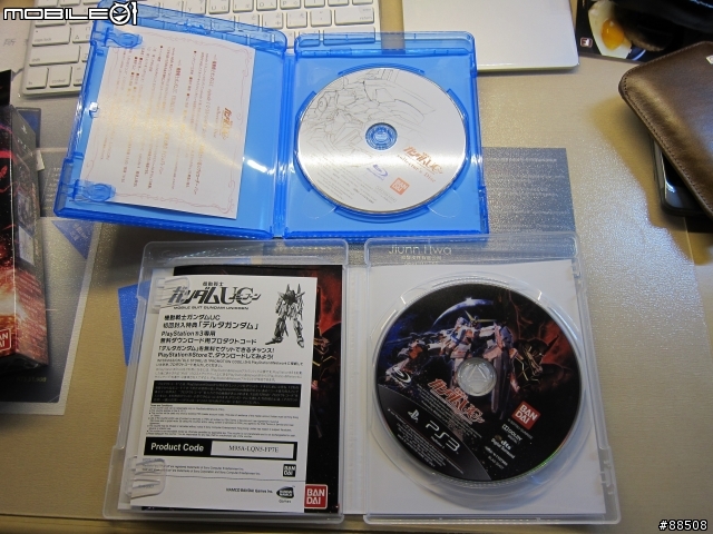 【開箱】PS3機動戰士鋼彈 UC 機動戦士ガンダムUC