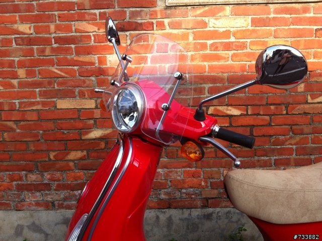 VESPA LX125 紅通通小遊北埔