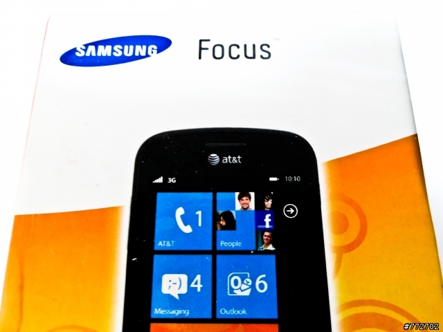 SAMSUNG FOCUS 開箱暨關箱文(WIndows phone 7.5 mango)