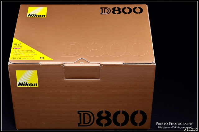 【分享】入手．Nikon D800 簡單開箱