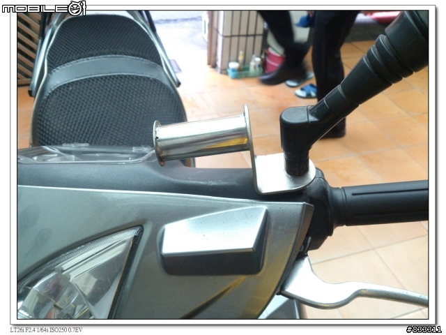 改良版 GPS車架+ I phone 車架包 完成