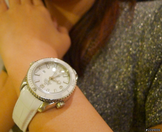 有良心的老公~OMEGA Seamaster Planet-ocean CO-AXIAL WHITE