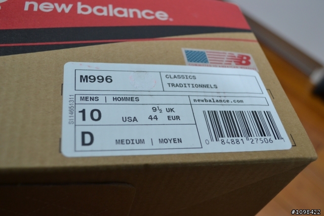 萬搭之王 NEW BALANCE M996GY