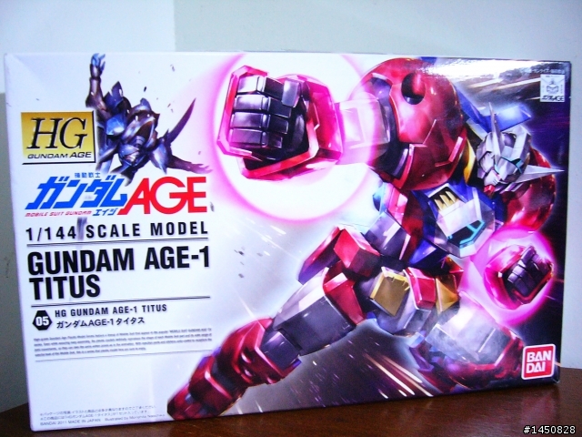 HG  鋼彈AGE-1 TITUS  with  Madoka