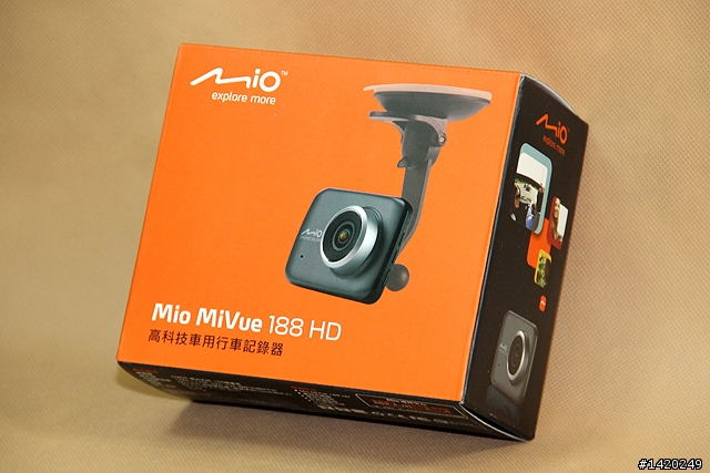 Mio Mivue188HD行車記錄器開箱測試
