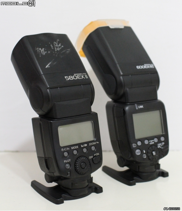 CANON 600EX-RT V.S CANON 580EX II 色溫片測試