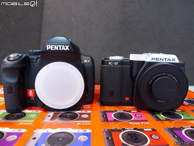 Pentax 時尚 Evil 機 K-01 開箱啦!!!