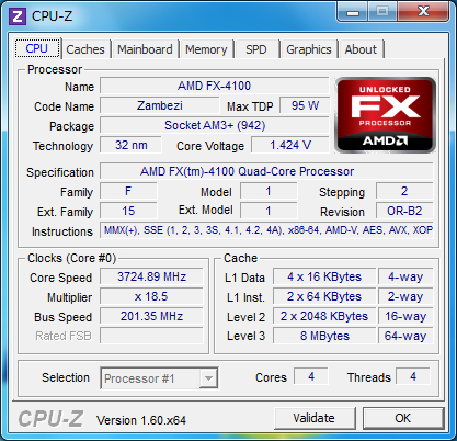 AMD Bulldozer FX-4100開箱與心得[I→A]