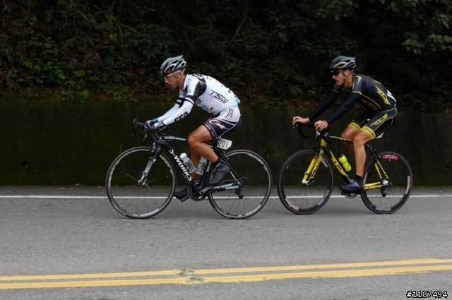 2012 環台賽-桃園站 乳姑山登山點前1公里