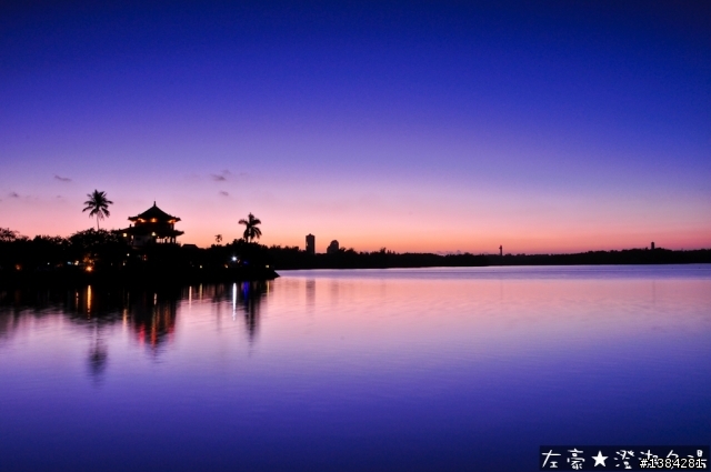 [景點] 澄清湖夕陽之夜～