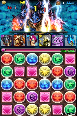 [推薦]日本帳號限定限時免費 ─ 結合方塊解謎 & 神奇寶貝RPG育成要素『Puzzle & dragons』