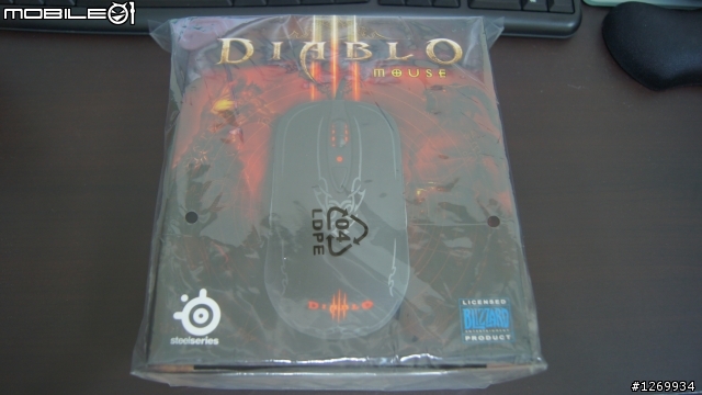 [開箱] SteelSeries 暗黑破壞神3 電競雷射滑鼠