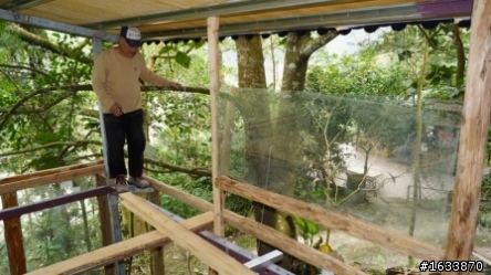  DIY簡單蓋鋼構木屋