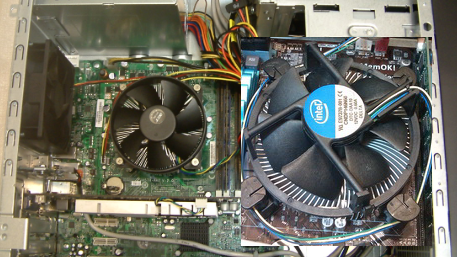Acer品牌電腦散熱器 vs Intel盒裝風扇是Acer的比較好嗎？