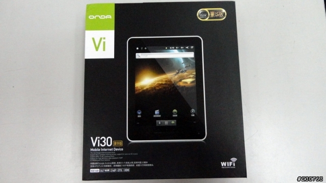一次三台大陸 9.7" MID +ONDA Vi30 8" 開箱