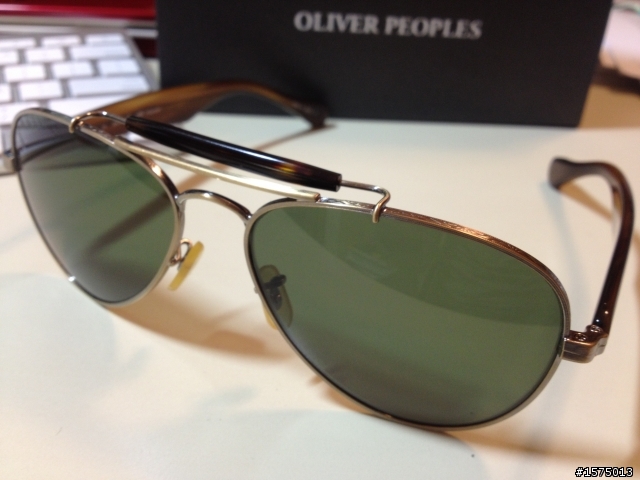 [開箱]OLIVER PEOPLES - soloist teardrop