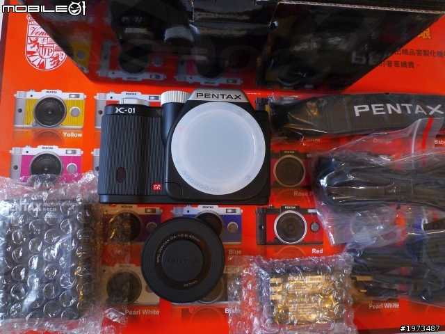 Pentax 時尚 Evil 機 K-01 開箱啦!!!