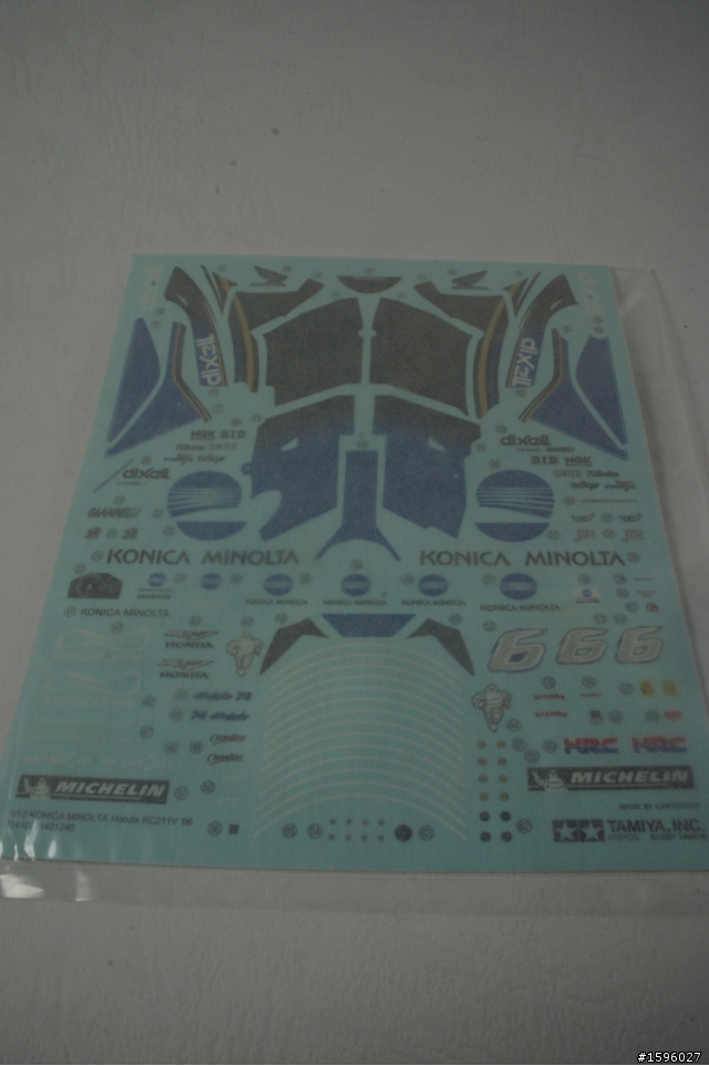 重型機車模型組裝完成啦!!KONICA MINOLTA Honda RC211V'06 1/12( 更新6回)