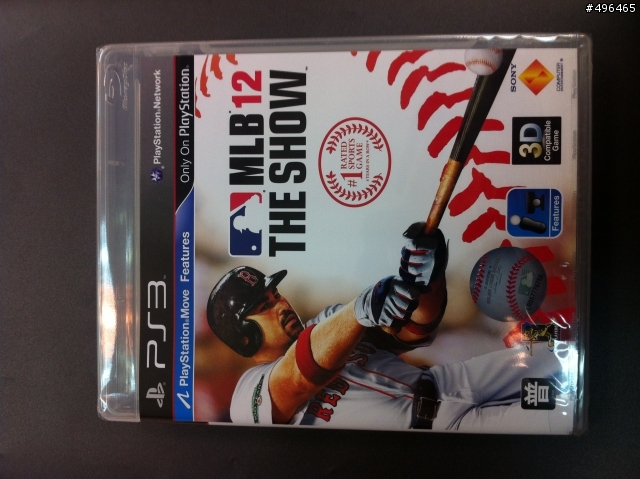 MLB 12 THE SHOW到貨嚕～～