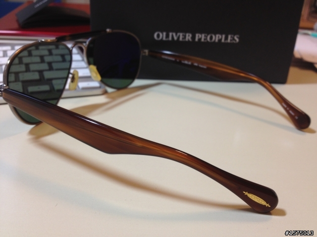 [開箱]OLIVER PEOPLES - soloist teardrop