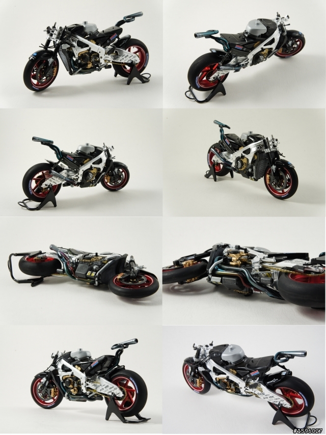 重型機車模型組裝完成啦!!KONICA MINOLTA Honda RC211V'06 1/12( 更新6回)