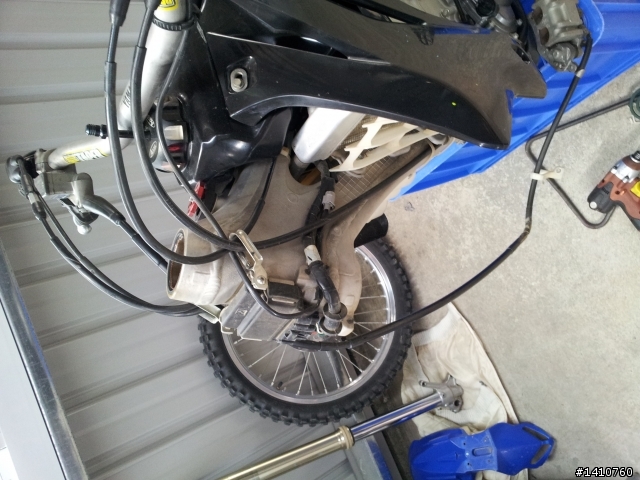 YZ250F 前叉三角台保養更換培林