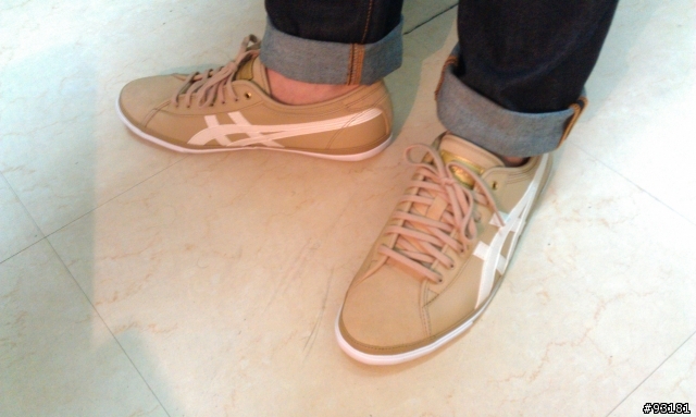 (分享)asics經典復古鞋 BIKU 棕米白