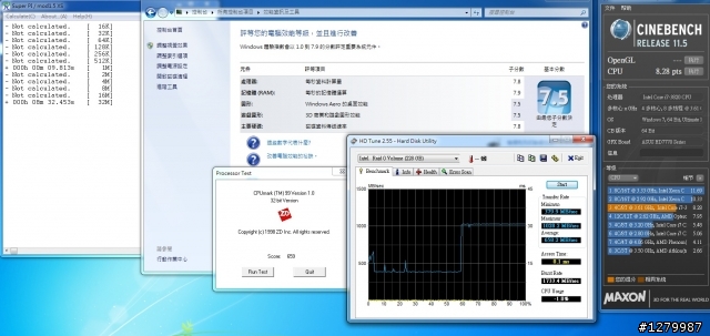 I7 3820 + P9X79 DELUXE +  AxeRAM 2400+*2  +威剛 S510 SSD 120G*2 RAID0  小分享