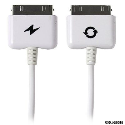 <分享>iPhone & iPod 一條兩頭雙工傳輸線(充電&USB)