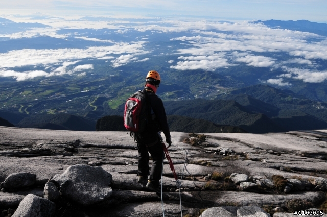 [神山-沙巴] 神山加碼極限攀岩Via Ferrata-Low's Peak Circuit 差點回不來了20120228