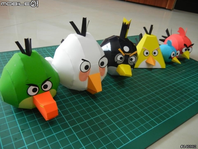 Angry Birds~(紙模型)