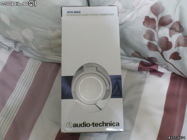 [簡易開箱]日本來的Audio-Technica M50 CWH