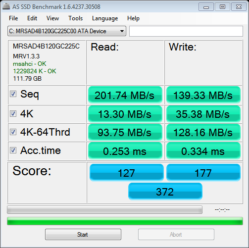 Memoright FTM-25 Plus 非同步版效能低落？
