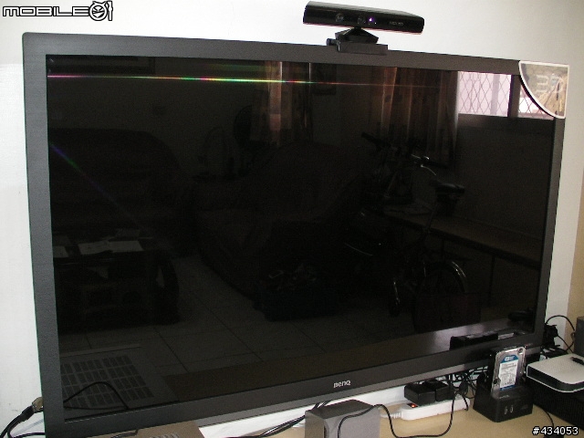 [入手開箱] BENQ X55-5500 3DTV 3D影片加XBOX360遊戲雙打全畫面測試
