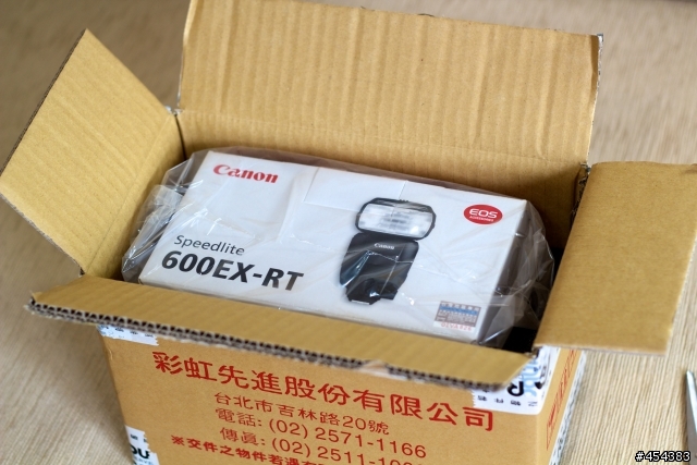 Canon 600EX-RT 簡易開箱文～