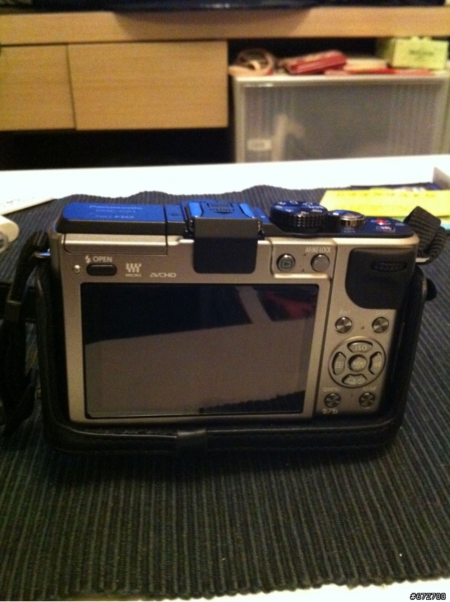 Panasonic Lumix DMW-CGK13 GX1 原廠黑色皮套(開箱)